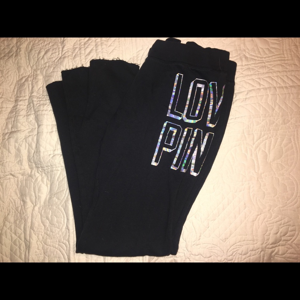 Victoria’s Secret Black Sweat Pants